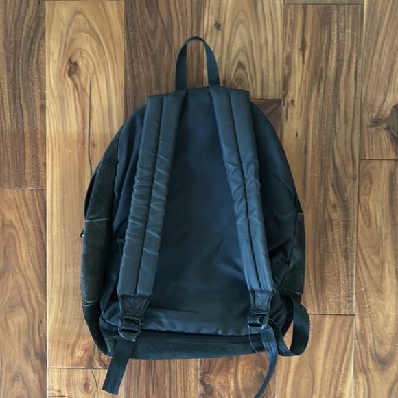 Vintage 2000s JanSport Adventure All Leather Suede Backpack with Colorado Charms - Picture 6 of 6